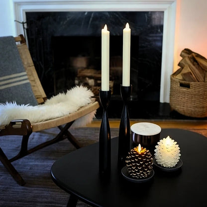 ForestHearth™ Flameless Pinecone Candles