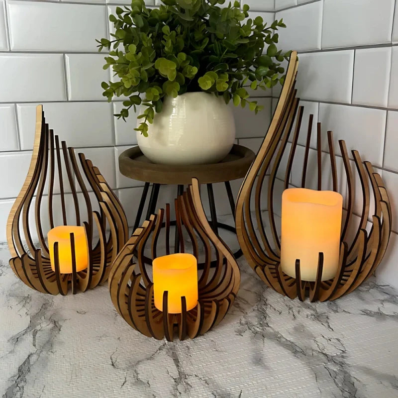 GlimmerDrop™ Candle Holder