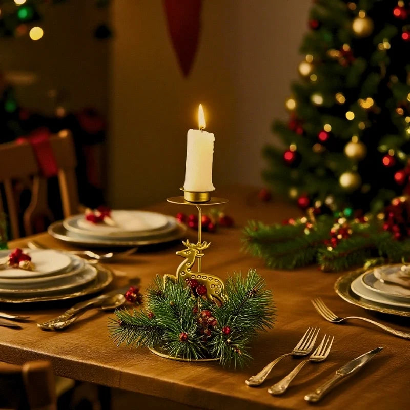 YuleGlow™ Candle Holder