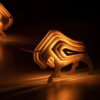 WildCraft™ Wooden Animal Light